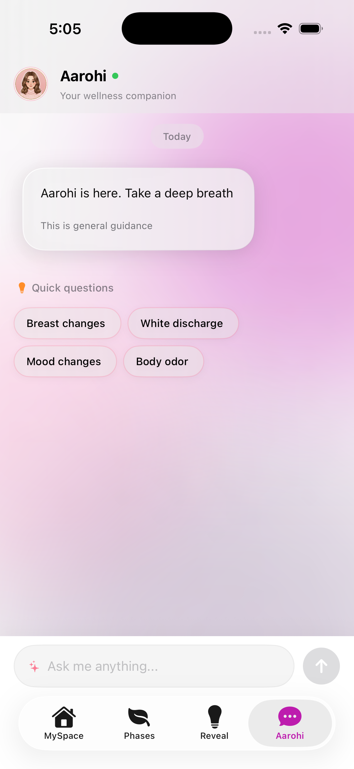 Aarohi Chat Interface